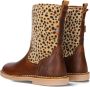 Koel4kids 02m004 Hoge laarzen Meisjes Kids Cognac - Thumbnail 4