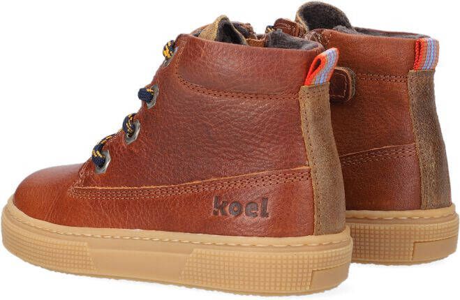 Koel4kids Cognac Hoge Sneaker 03m008