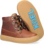 Koel4kids 03m008 Hoge sneakers Leren Sneaker Jongens Kids Cognac - Thumbnail 5