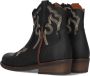 Koel4kids 10m012 Cowboylaarzen Western Laarzen Meisjes Zwart - Thumbnail 3