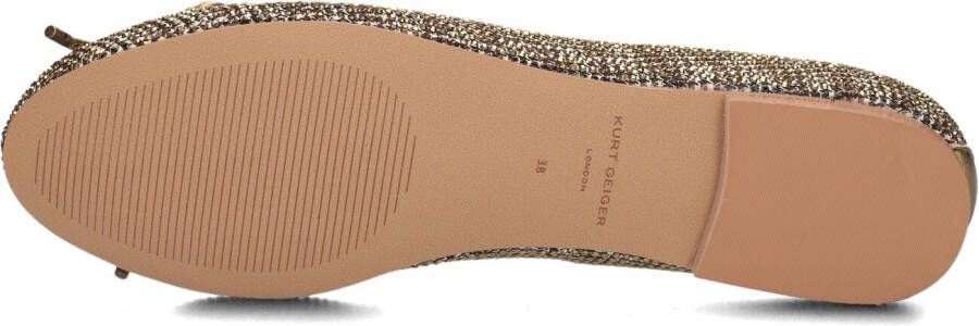 KURT GEIGER LONDON Beige Ballerina's Eagle Ballerina