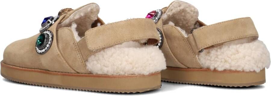 KURT GEIGER LONDON Beige Instappers Octavia Casual Mule