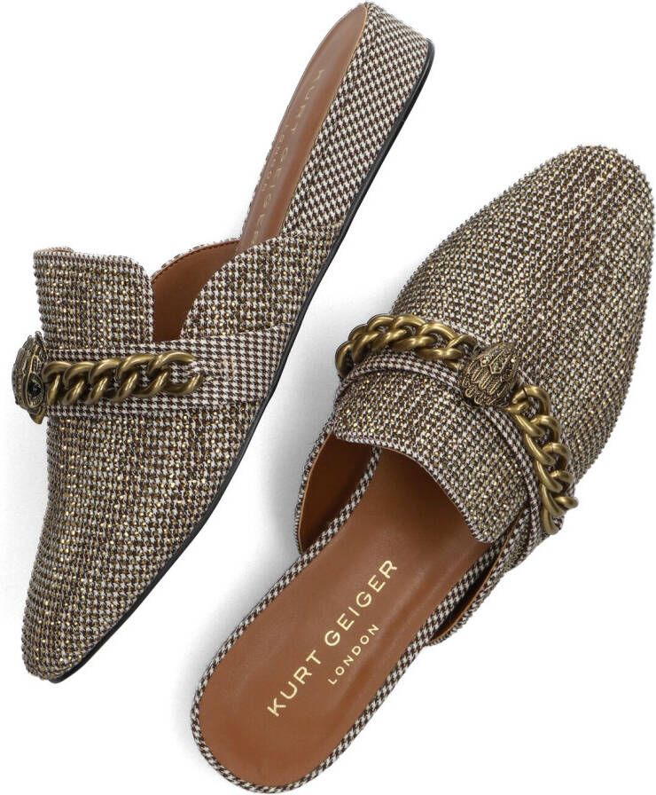 KURT GEIGER LONDON Beige Hakken Chelsea Mule