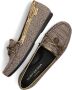 KURT GEIGER LONDON Mocassins Dames Eagle Moccasin Maat: 39 Materiaal: Textiel Kleur: Beige - Thumbnail 7