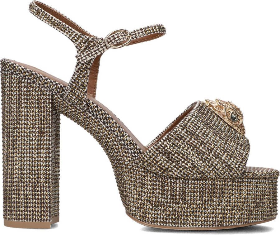 Kurt Geiger London Beige Sandalen Kensington Platform
