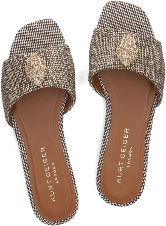 KURT GEIGER LONDON Beige Slippers Kensington Flat