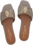KURT GEIGER LONDON Slippers Dames Kensington Flat Maat: 42 Materiaal: Textiel Kleur: Beige - Thumbnail 7