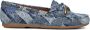 Kurt Geiger Dames Instappers & Ballerina's Eagle Moccasin Denim Jeansblauw - Thumbnail 3