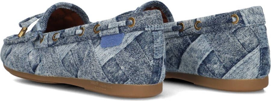 KURT GEIGER LONDON Blauwe Mocassins Eagle Moccasin