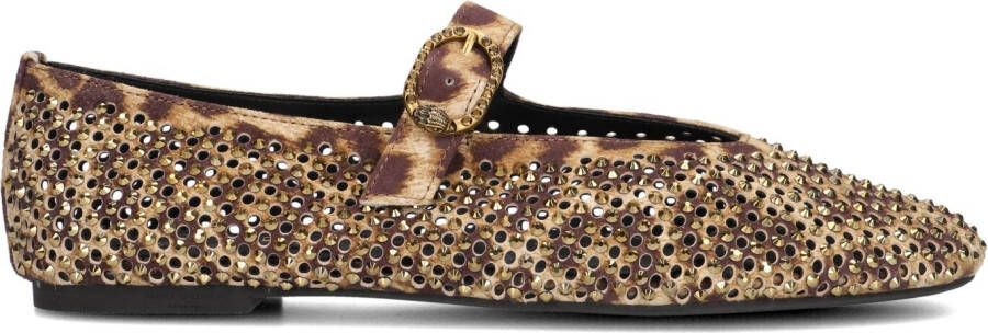 KURT GEIGER LONDON Bruine Ballerina's Mayfair Ballet Flat