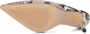 Kurt Geiger Belgravia slingback van leer met slangenprint - Thumbnail 6