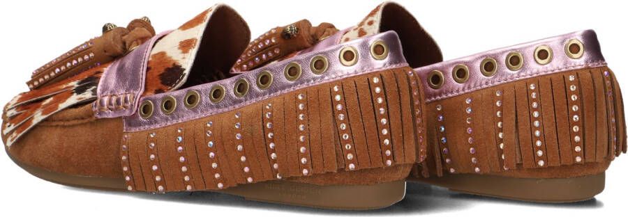 KURT GEIGER LONDON Bruine Mocassins Tassel Fringe