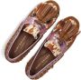 Kurt Geiger London Tassel Fringe Mocassins Dames Instappers Bruin - Thumbnail 6