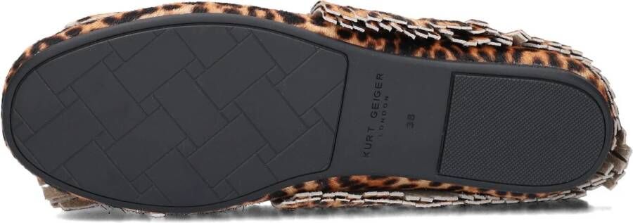 KURT GEIGER LONDON Bruine Mocassins Tassel Fringe