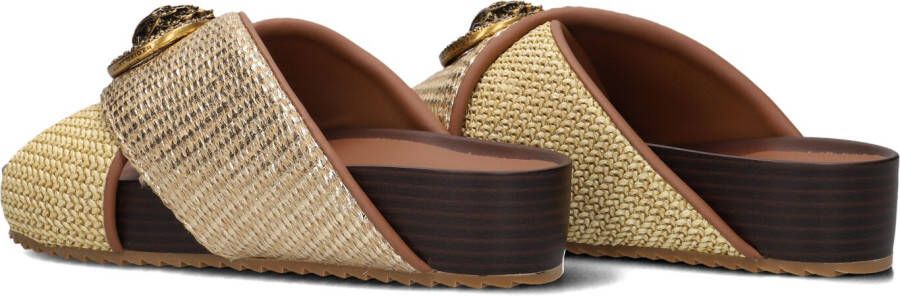 KURT GEIGER LONDON Gouden Slippers Chelsea Cross Strap