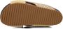 Kurt Geiger London Chelsea Cross Strap Slippers Dames Goudkleurig - Thumbnail 5