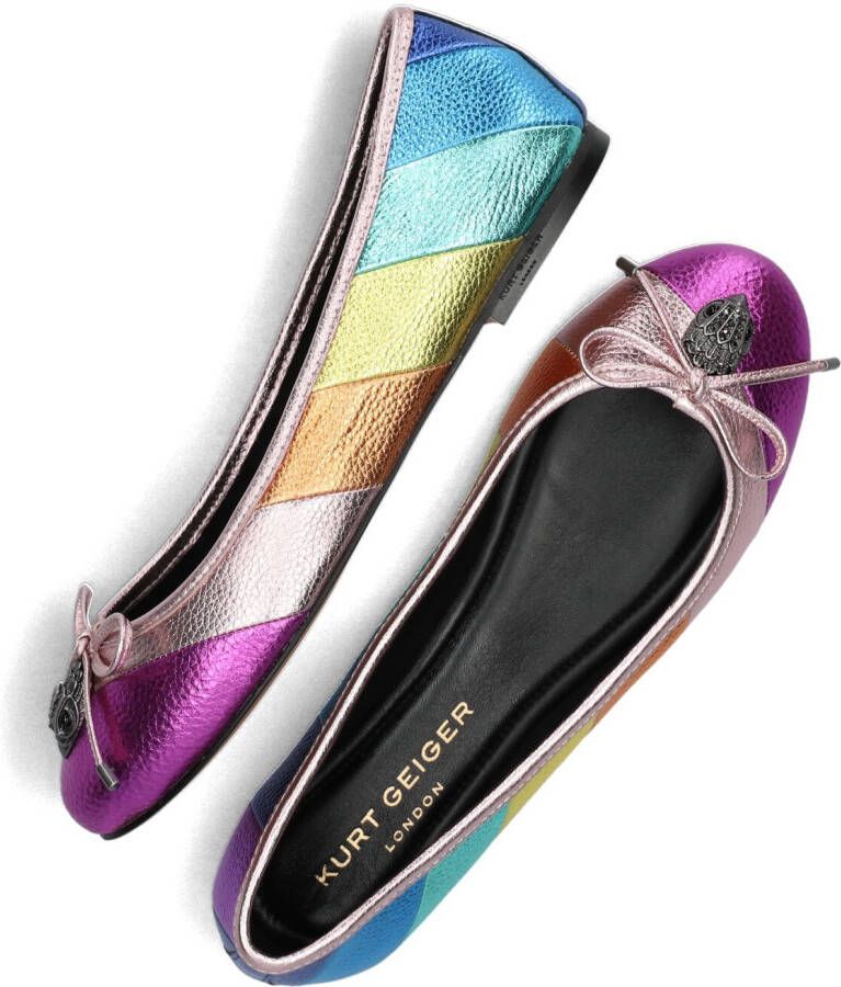 KURT GEIGER LONDON Multicolor Ballerina's Eagle Stripe