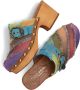 Kurt Geiger Kleurrijke Mayfair Klompen Multicolor Dames - Thumbnail 6