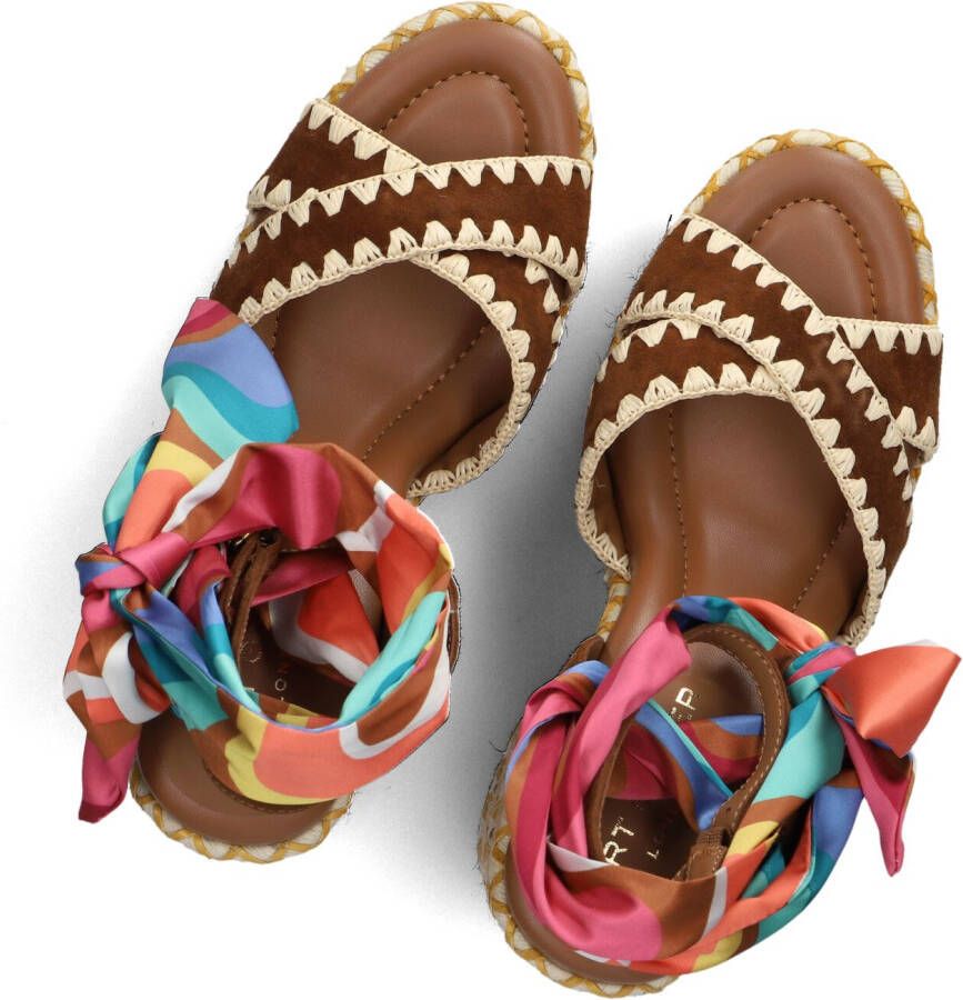 KURT GEIGER LONDON Multicolor Sandalen Chelsea Scarf Platform