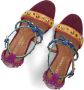 Kurt Geiger London Mini Bow Eyelet Sandalen Dames Multi - Thumbnail 5