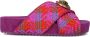 Kurt Geiger London Chelsea Cross Strap Slippers Dames Multi - Thumbnail 3
