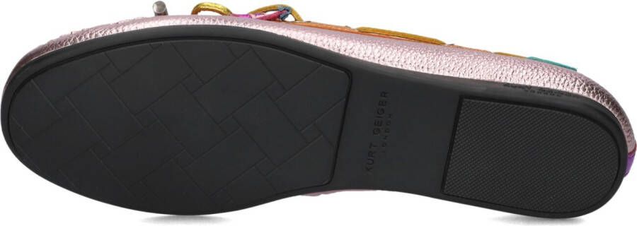 KURT GEIGER LONDON Roze Mocassins Eagle Moccasin