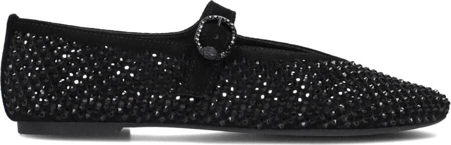 KURT GEIGER LONDON Zwarte Ballerina's Mayfair Ballet Flat