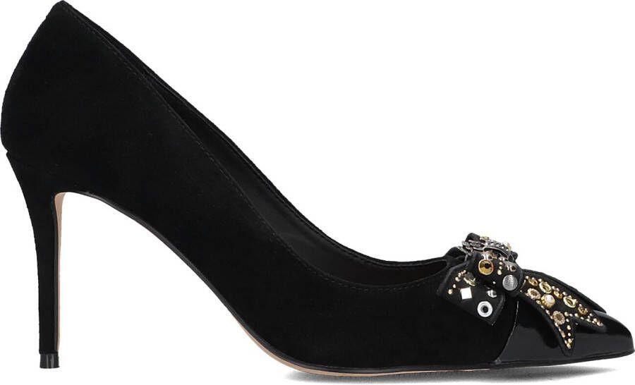 KURT GEIGER LONDON Zwarte Hakken Belgravia Stud Bow