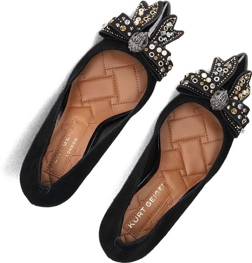 KURT GEIGER LONDON Zwarte Hakken Belgravia Stud Bow