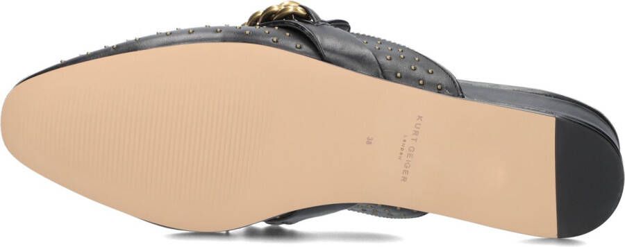 Kurt Geiger London Zwarte Loafers Chelsea Mule