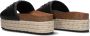 Kurt Geiger London Kensington Eye Flatform Slippers Dames Zwart - Thumbnail 3