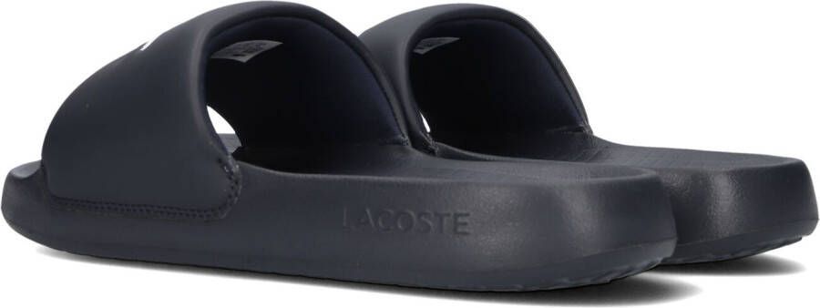 LACOSTE Blauwe Slippers Serve Slide 1.0