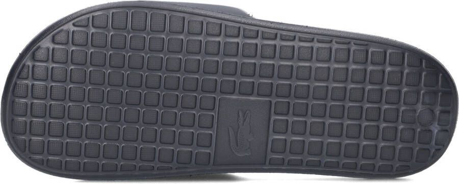 LACOSTE Blauwe Slippers Serve Slide 1.0