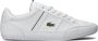 Lacoste Chaymon 742CMA0014147 Mannen Wit Schoenen Sneakers - Thumbnail 4