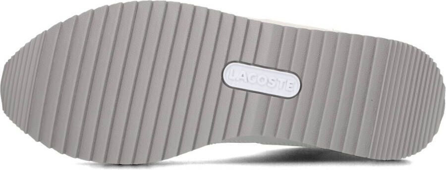 Lacoste Witte Lage Sneakers Partner Piste