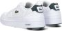 Lacoste T-Clip sneakers wit donkergroen - Thumbnail 5