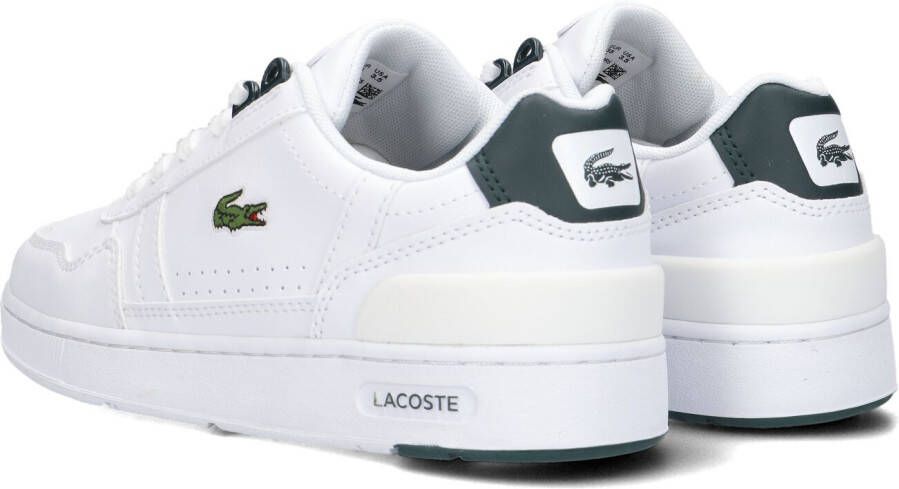 Lacoste Witte Lage Sneakers T-clip