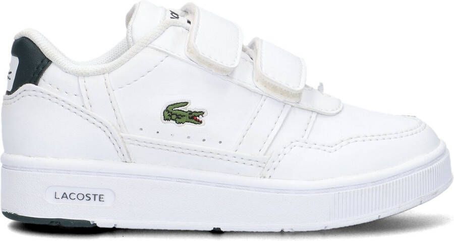 Lacoste Witte Lage Sneakers T-clip