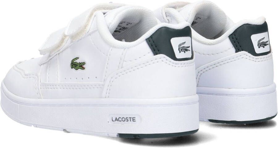 Lacoste Witte Lage Sneakers T-clip