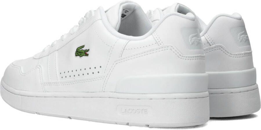 Lacoste Witte Lage Sneakers T-clip