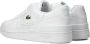 Lacoste T-clip 0121 1 Cuj (gs) Basketball Schoenen white dark green maat: 39 beschikbare maaten:35 36 37 38 39 - Thumbnail 9