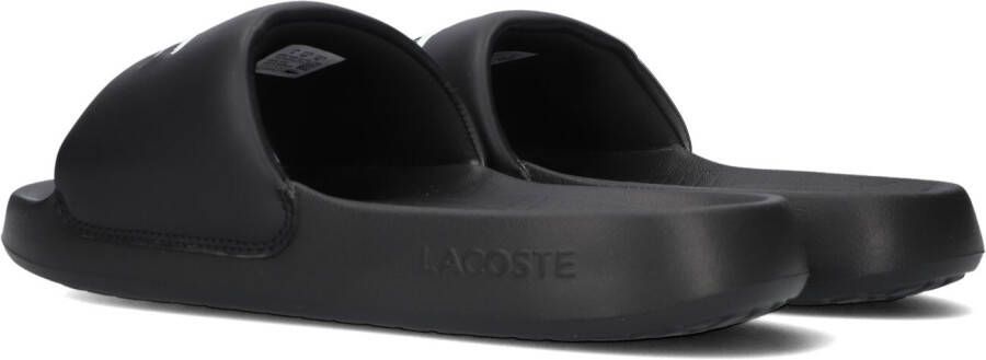 LACOSTE Zwarte Badslippers Serve Slide 1.0