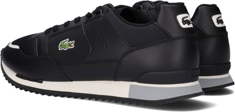 Lacoste Zwarte Lage Sneakers Partner Piste