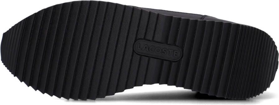 Lacoste Zwarte Lage Sneakers Partner Piste