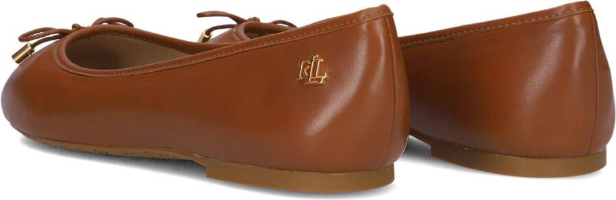 LAUREN RALPH LAUREN Bruine Ballerina's Jayna Flats Ballet