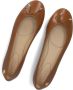LAUREN RALPH LAUREN Ballerina Dames Jayna Flats Ballet Maat: 39 Materiaal: Leer Kleur: Bruin - Thumbnail 9