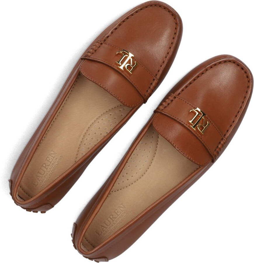 LAUREN RALPH LAUREN Bruine Mocassins Barnsbury Flats Driver