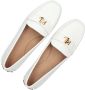 LAUREN RALPH LAUREN Mocassins Dames Barnsbury Flats Driver Maat: 38 Materiaal: Leer Kleur: Wit - Thumbnail 9