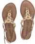 Lazamani 75.314 Sandalen Dames Beige - Thumbnail 5