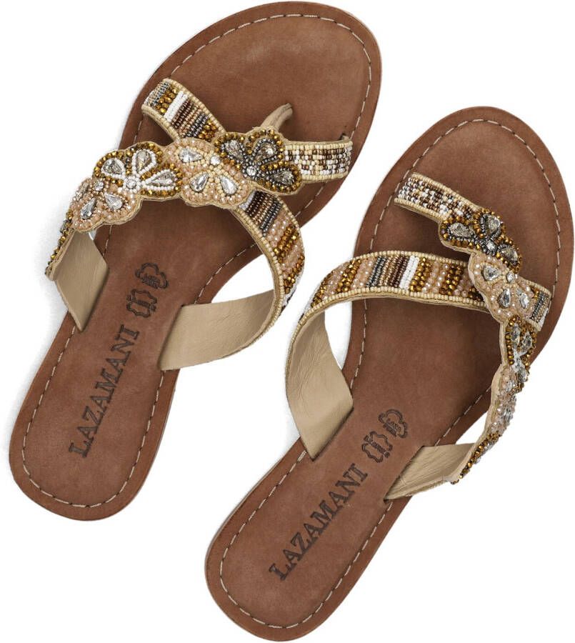 LAZAMANI Beige Slippers 75.001